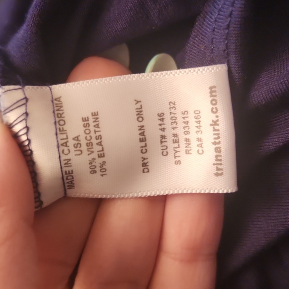 TRINA TURK maxi scoop neck dress S - Picture 6 of 6